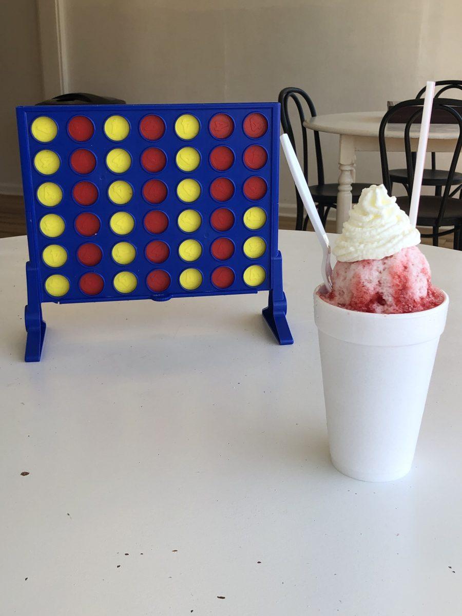 Augusta's got snowballs... At Boudreaux's!