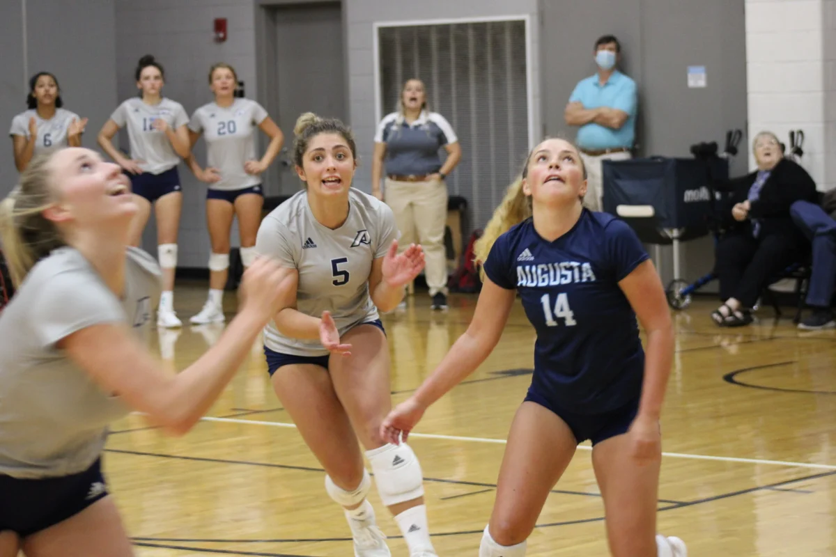AU volleyball bounces back with two wins to finish off opening weekend
