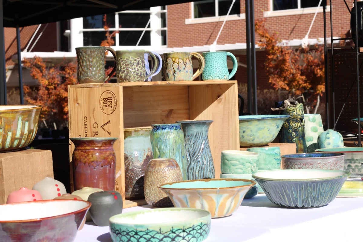 Mad Potters Organization’s end-of-semester sale features items from AU pottery artists