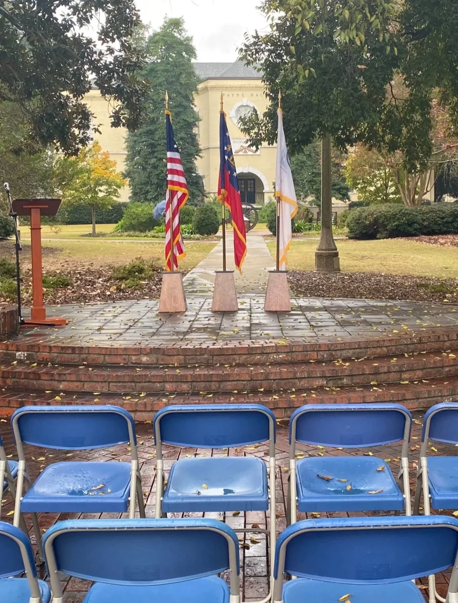 Veterans Day Ceremony at AU, update on Student Veteran Association