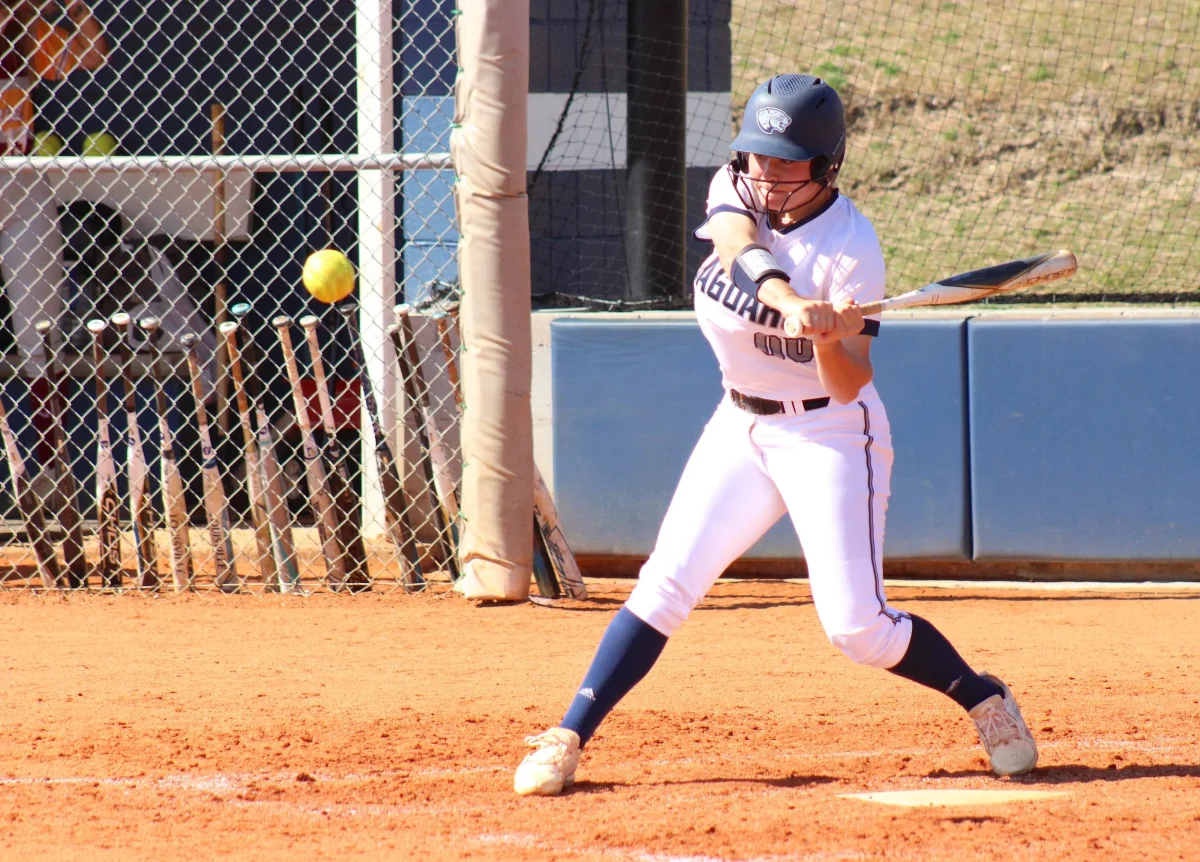 Jaguars’ softball team sweeps Emmanuel in doubleheader