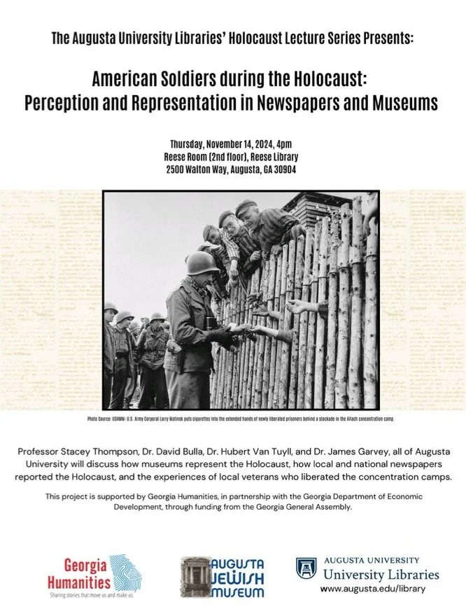 Newspaper clippings of the Holocaust
