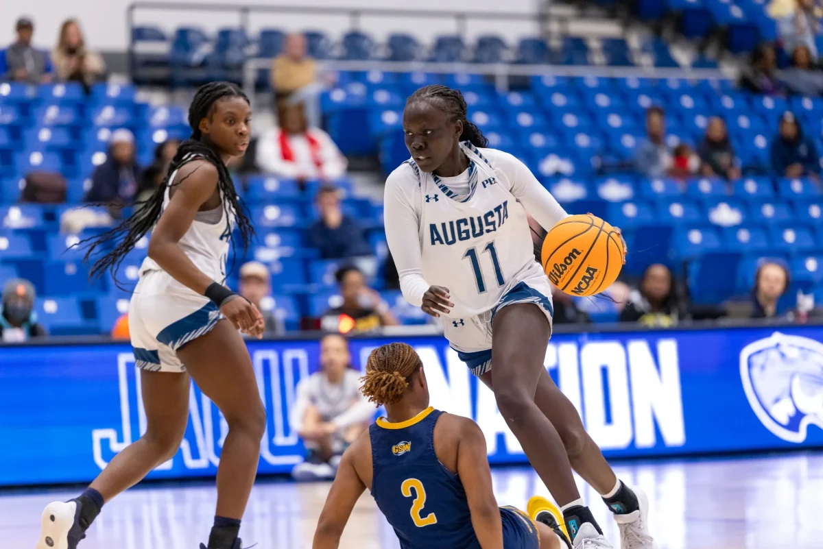 Short-handed Lady Jaguars fall to Georgia Southwestern despite Jackson’s career night