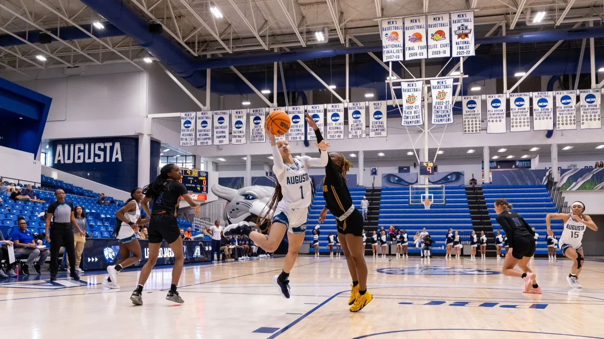 Lady Jags defend a late surge by Lander to pick up a 70-58 win
