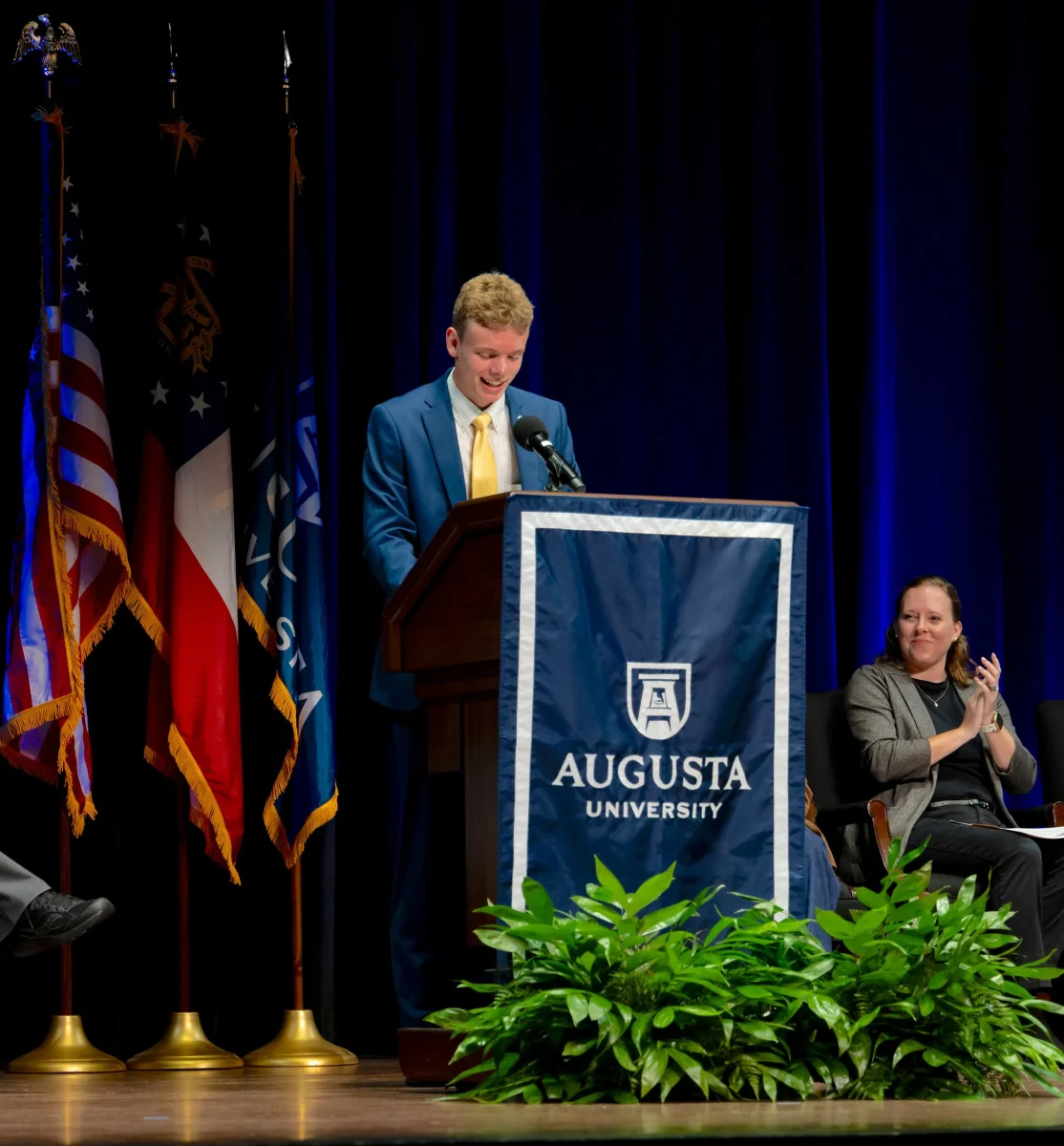 Fall 2025 semester opens with freshman convocation in the Maxwell
