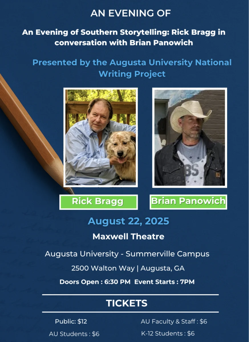 Augusta University National Writing Project presents Rick Bragg
