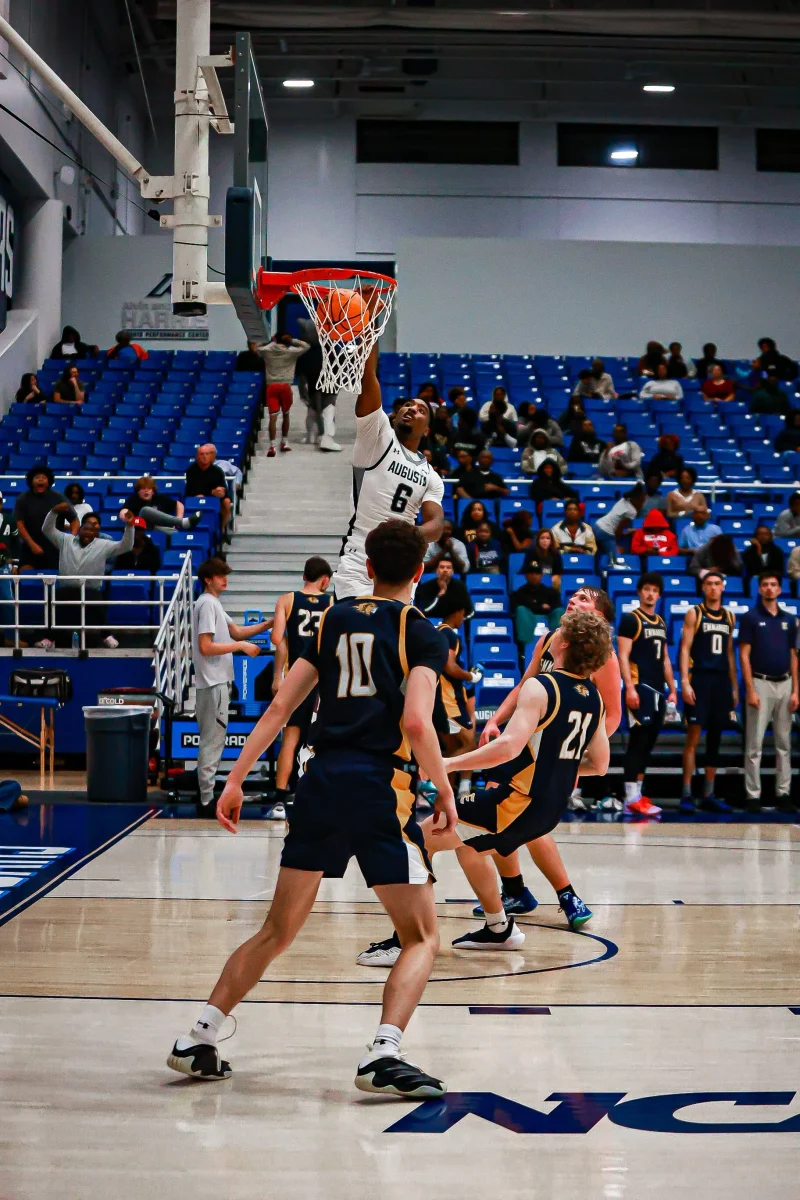Jaguar men win their home opener behind red-hot shooting