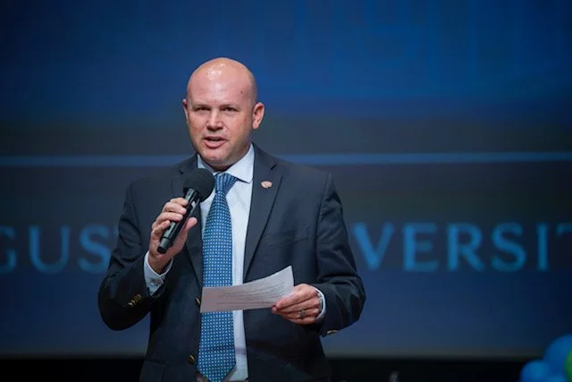 Sudden leadership shift in AU Athletics as Brocato steps in as interim athletic director