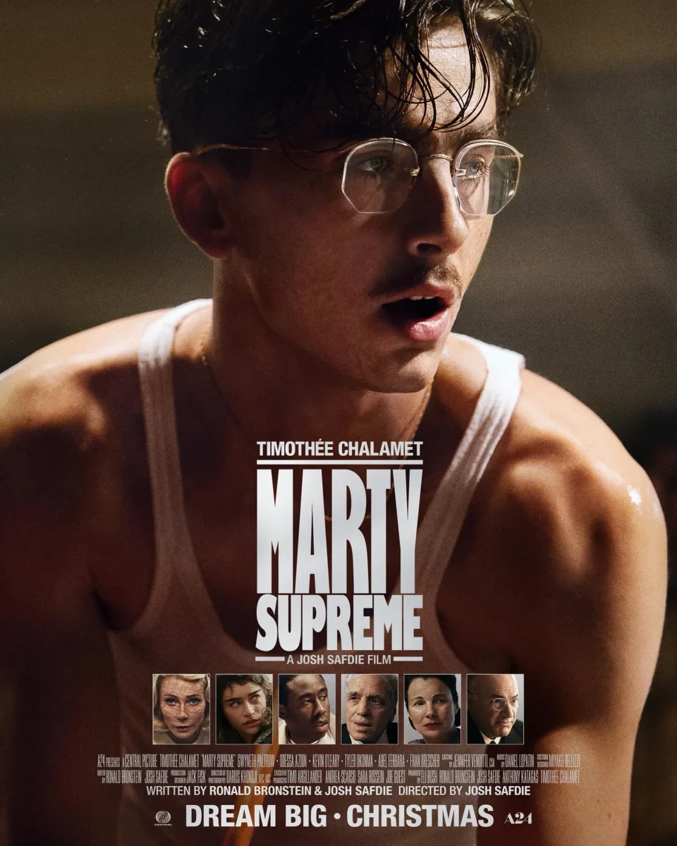 Movie review: Thumbs up for 'Marty Supreme'