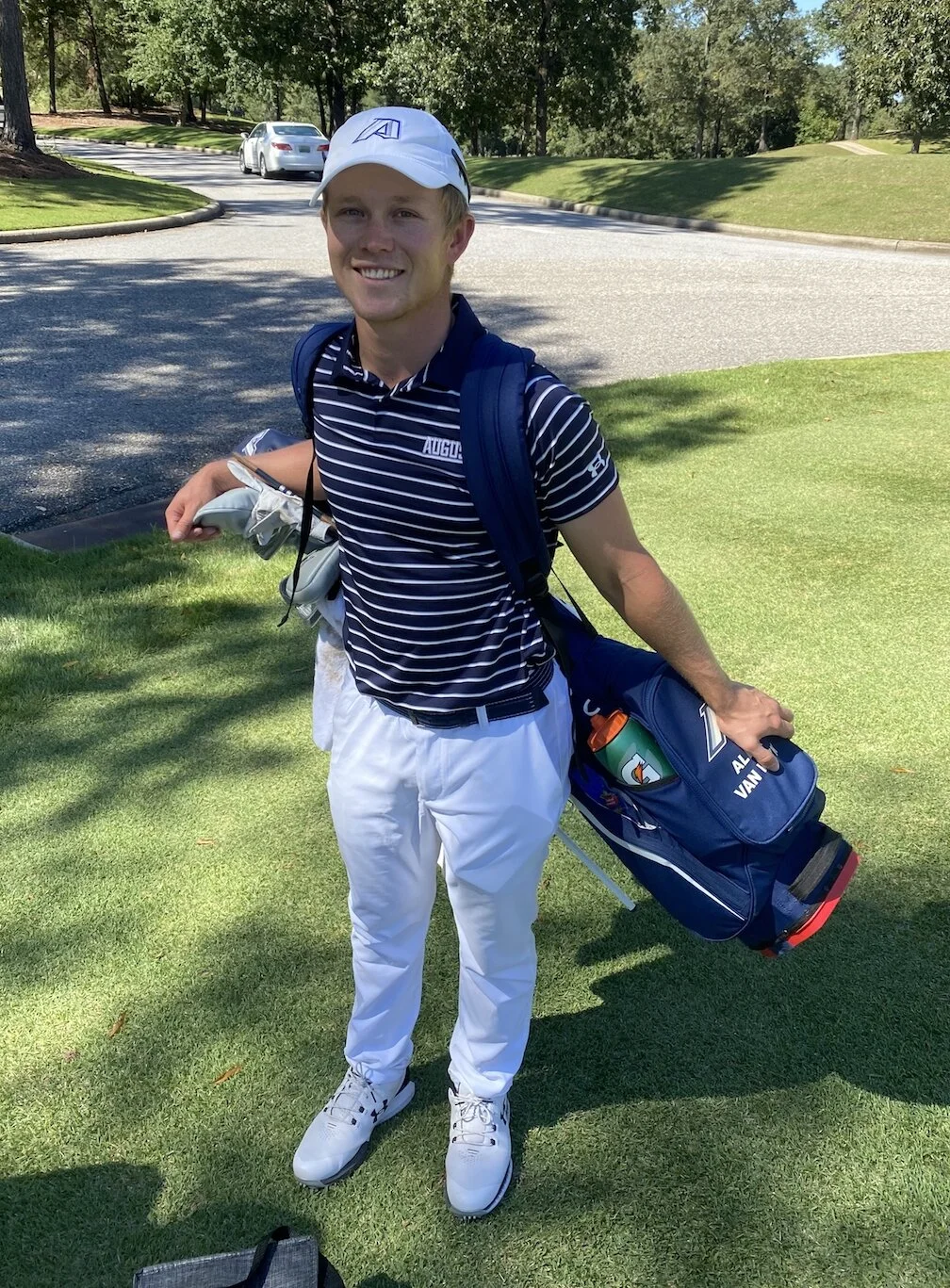  Alex van Wyk opened play in the Southwestern Invitational with a 4-over-par round, the same score as his brother, Ben van Wyk. (file photo) 