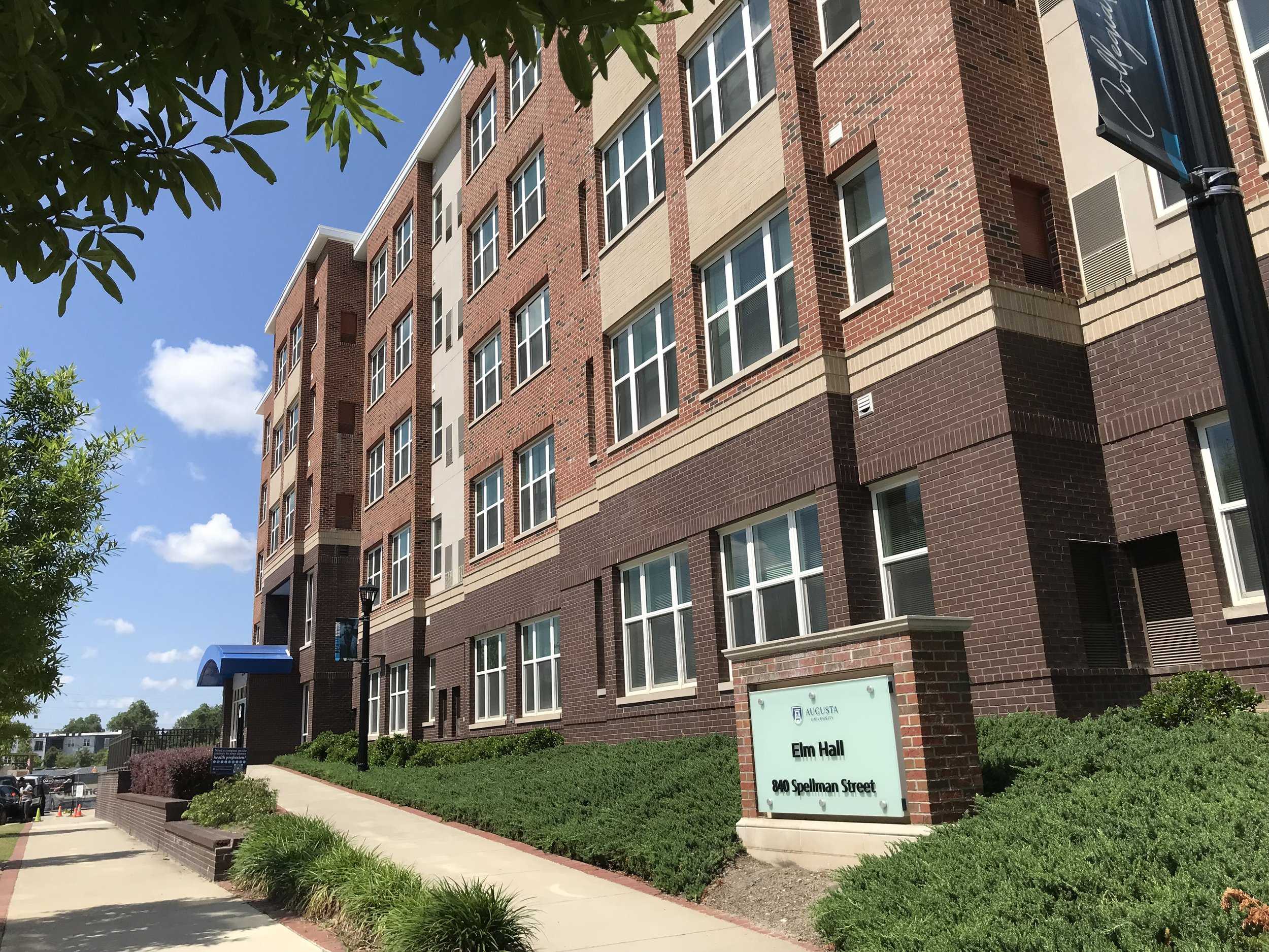  The Elm Hall dorm is located at 840 Spellman Street in Augusta.  (photo Rakiyah Lenon)  