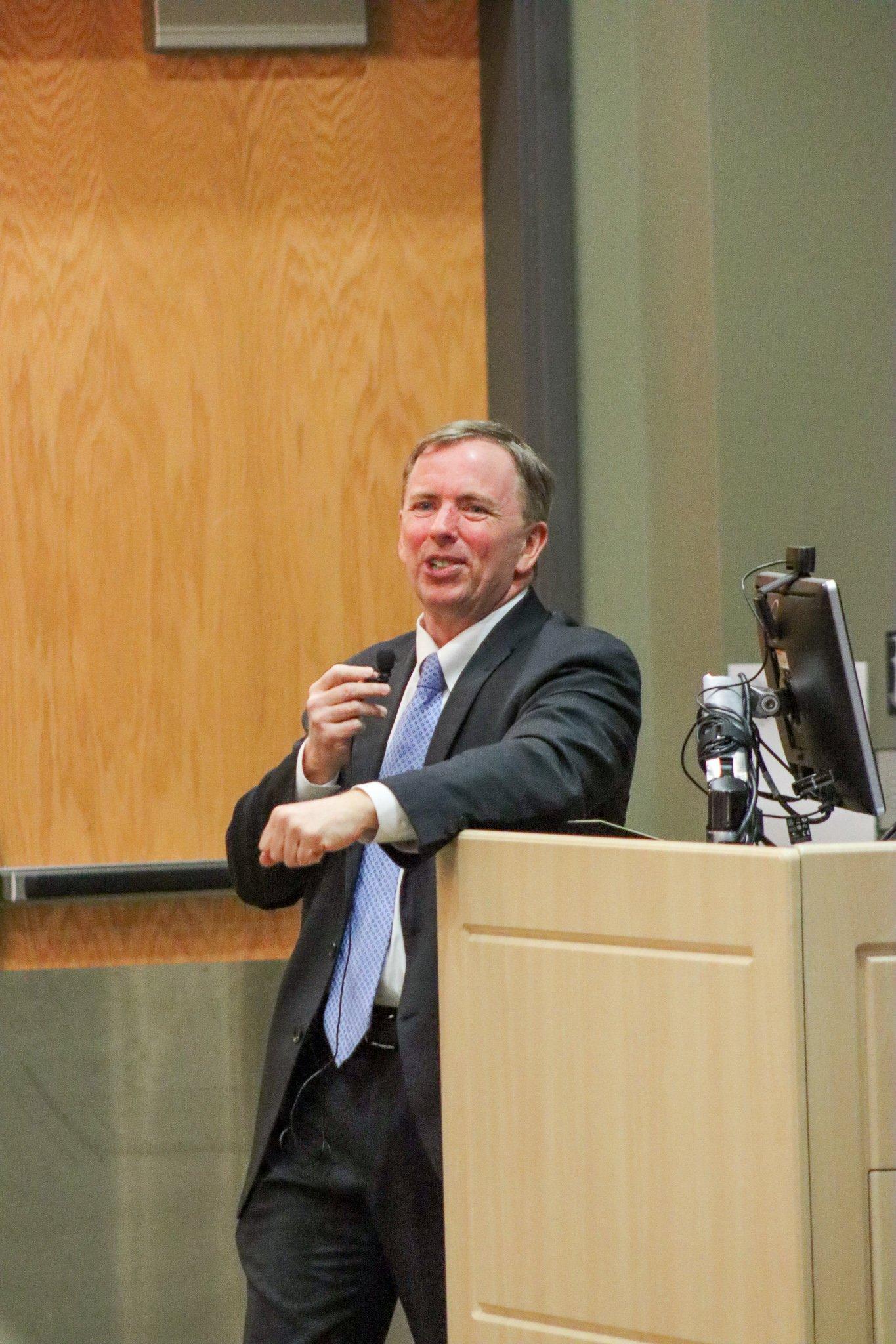  LoMonte said the Georgia Open Records Act is one of the strongest transparency acts at the state level in the country. (photo by Madison Keel) 