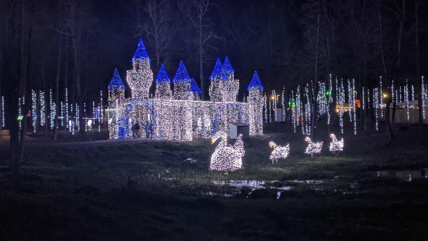  Lights of the South is a popular attraction this time of year.  (photo by Carlos Rodriguez)   