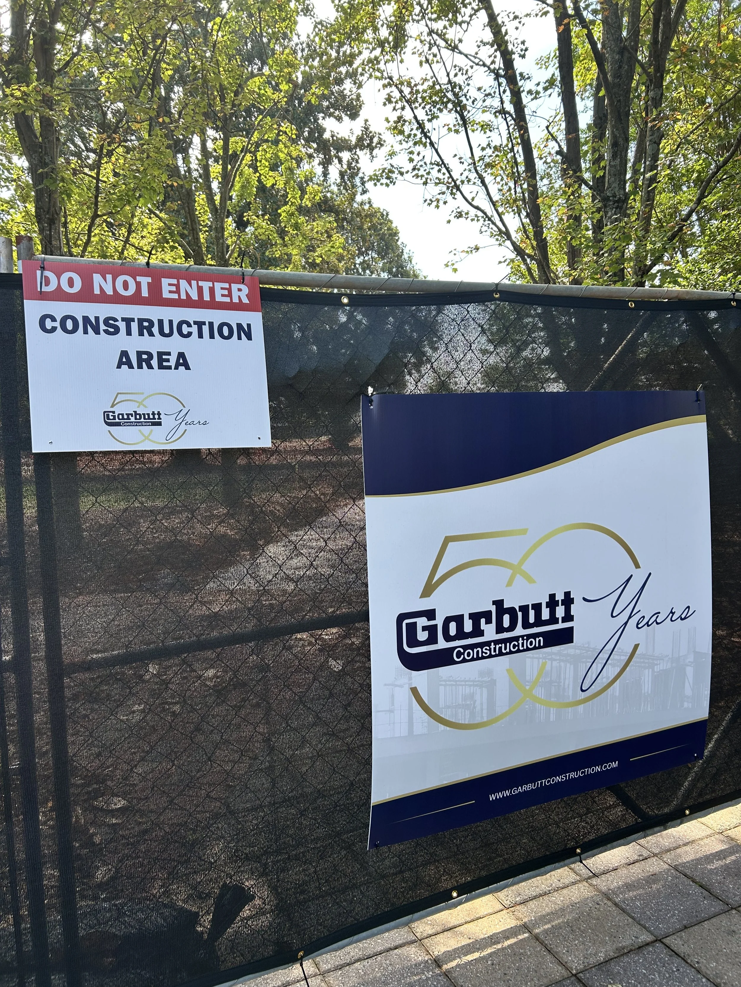  Spaces being blocked off during the summer and fall semesters. (photo by Caelyn Dockal/the Bell Ringer) 