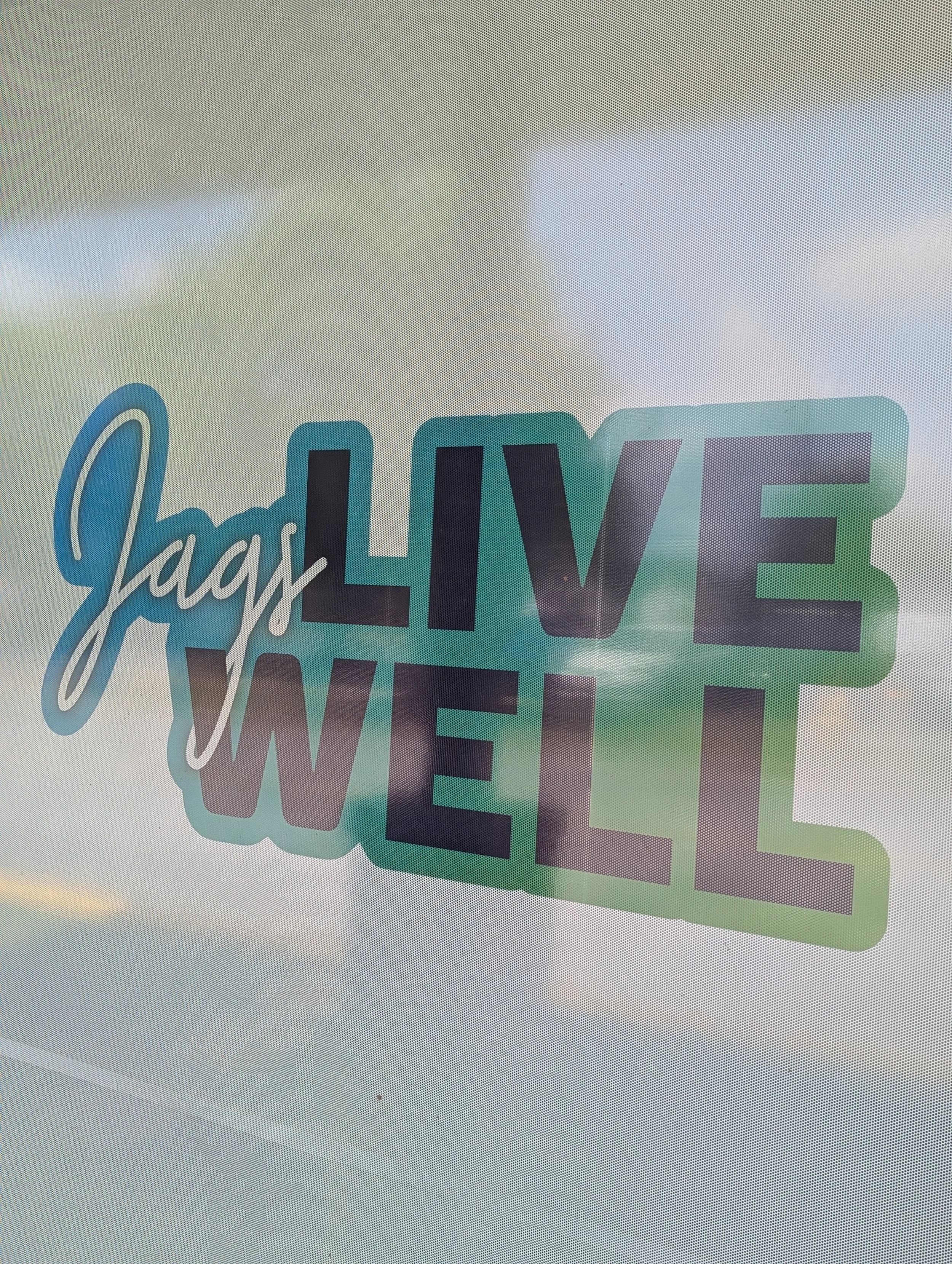  The “Jags Live Well” initiative helps students with emotional, physical, occupational, intellectual, financial, social, environmental and spiritual well-being. (photo by CM Wahl) 