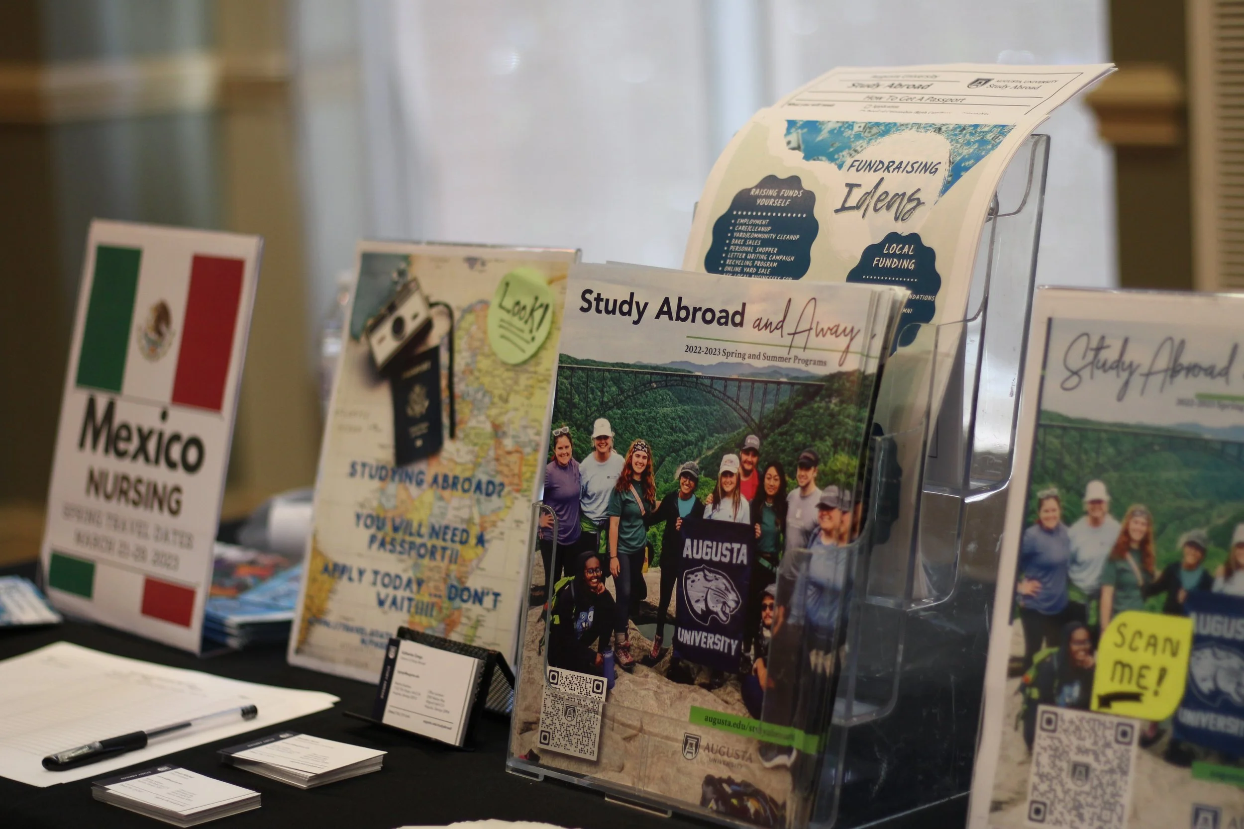  AU held a Study Abroad and Away Fair on the Summerville Campus in the JSAC Roscoe Williams Ballroom Sept. 17.  (photo by Rakiyah Lenon)  