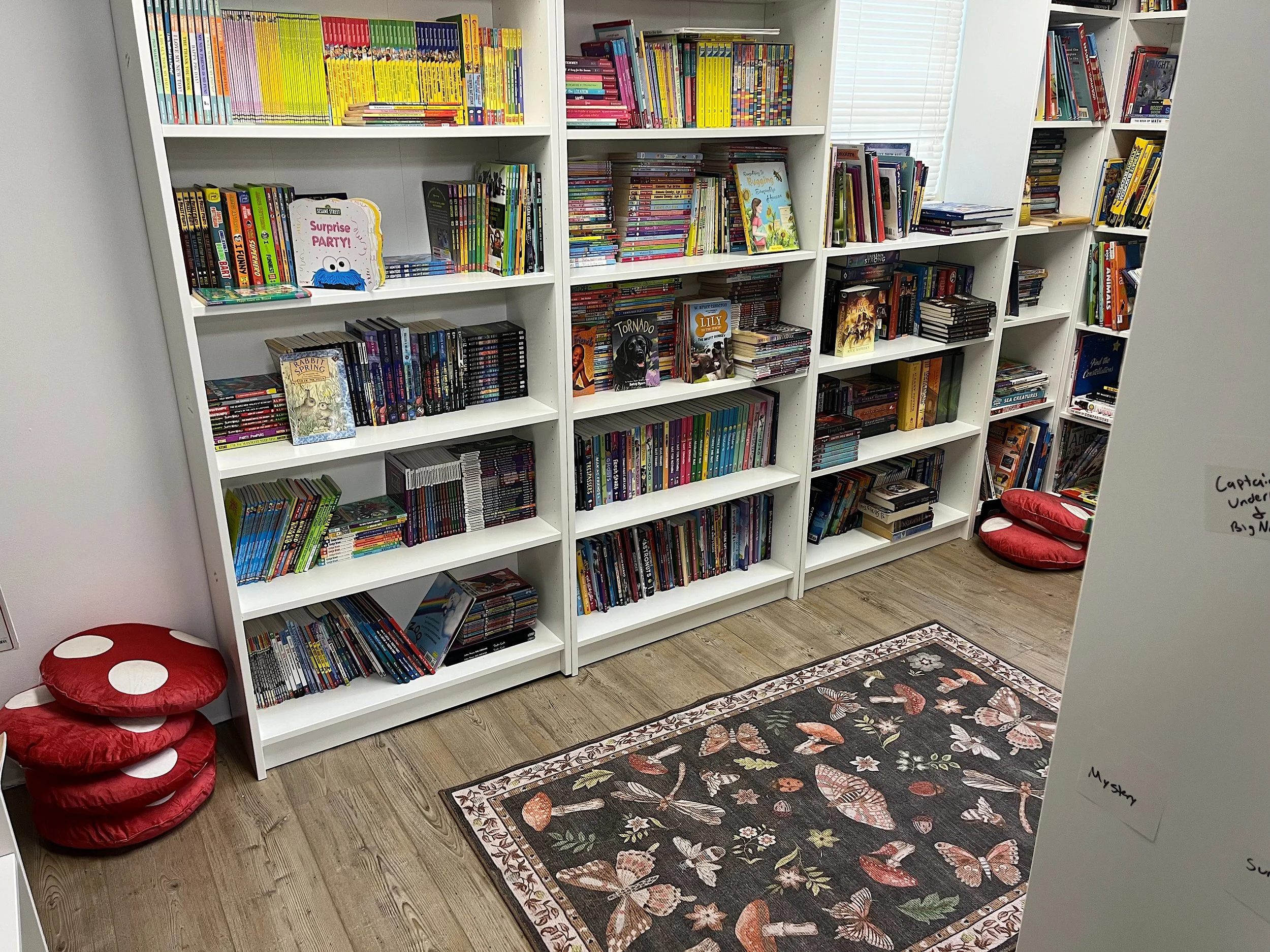  The children’s section at Walls of Books in Grovetown. At the top of the page, Walls of Books has opened at 102 Second Avenue in Grovetown. (photos by Kailey Spencer/the Bell Ringer) 